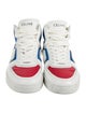 Celine Leather Colorblock Pattern Sneakers