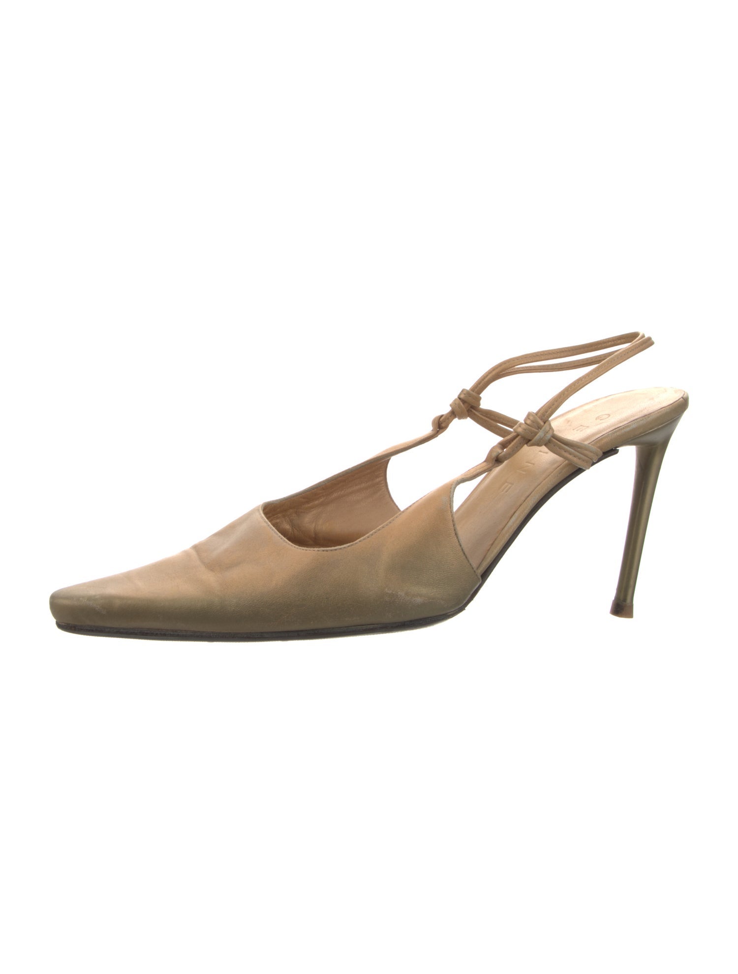 Celine Leather Slingback Pumps