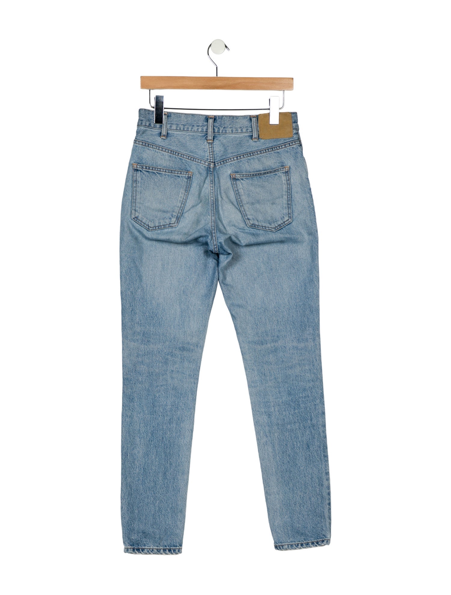 Celine Mid-Rise Skinny Leg Jeans