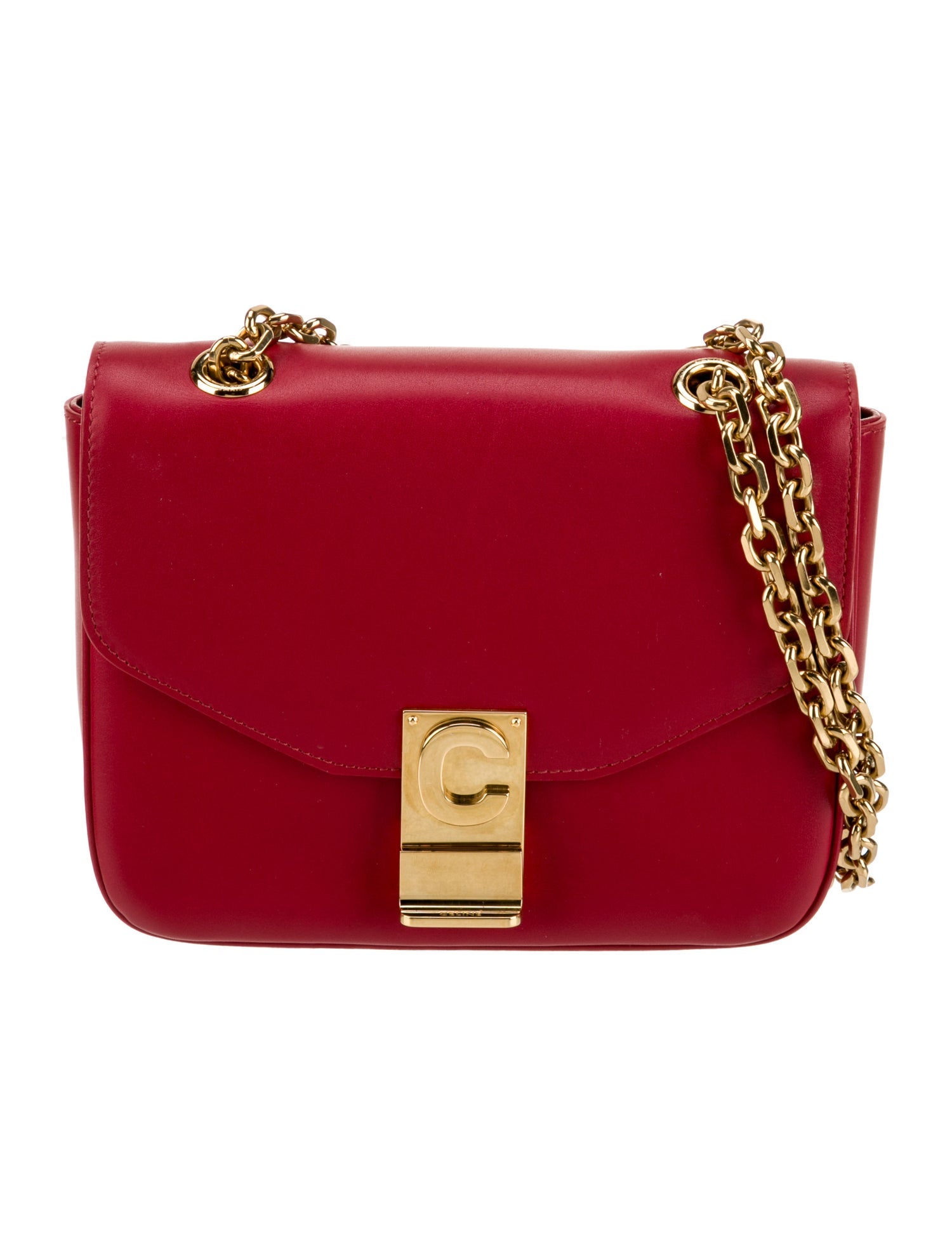 Celine Leather Shoulder Bag