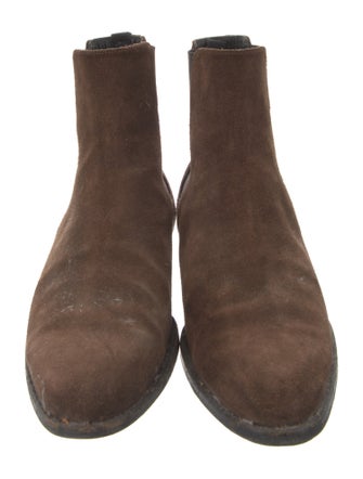 Celine Suede Chelsea Boots