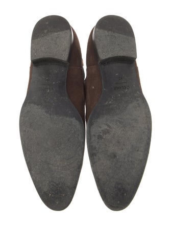 Celine Suede Chelsea Boots