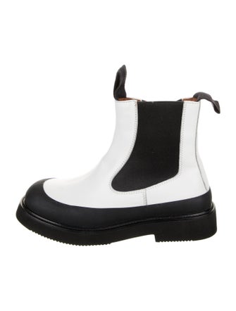 Celine Leather Chelsea Boots