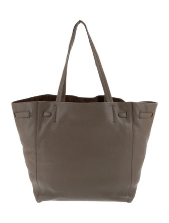 Celine Leather Cabas Phantom w/Belt Small