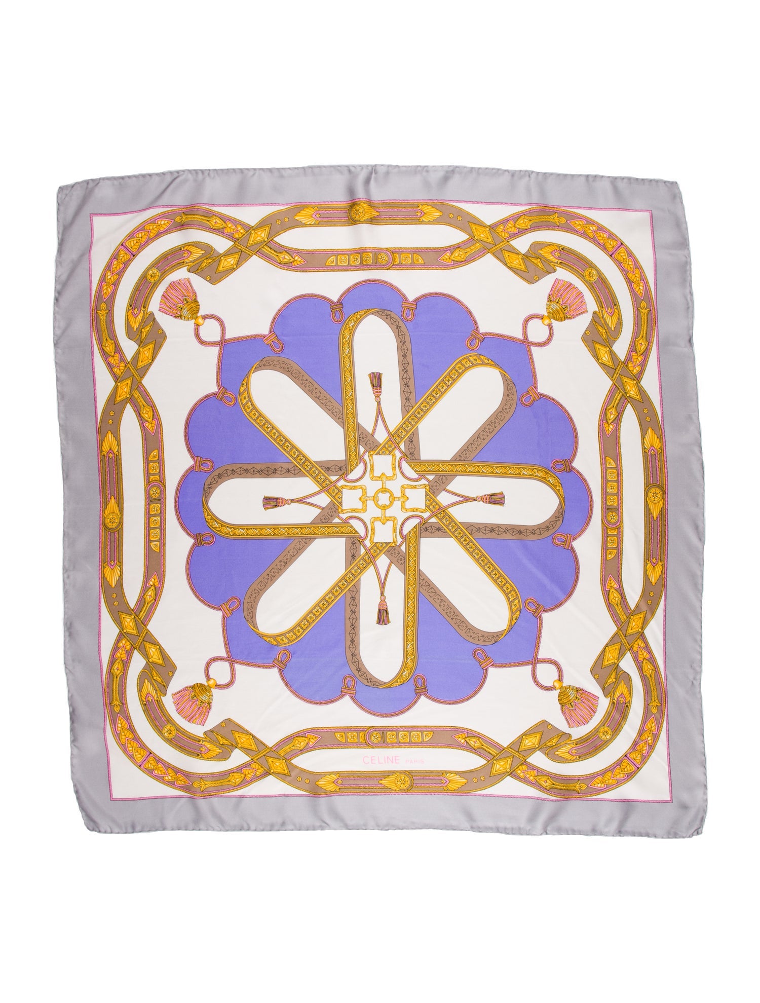 Celine Silk Printed Scarf