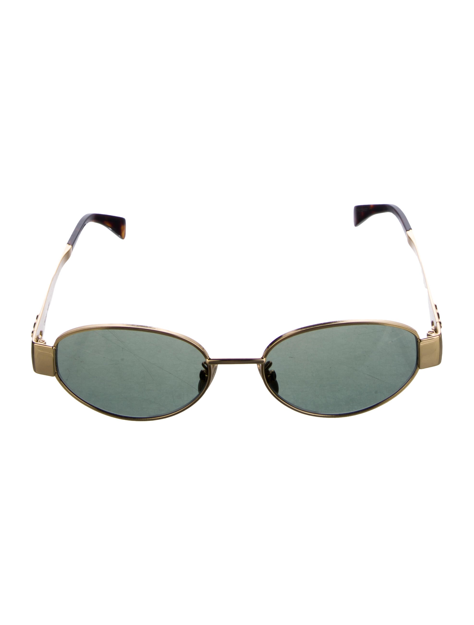 Celine Round Tinted Sunglasses
