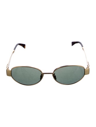 Celine Round Tinted Sunglasses
