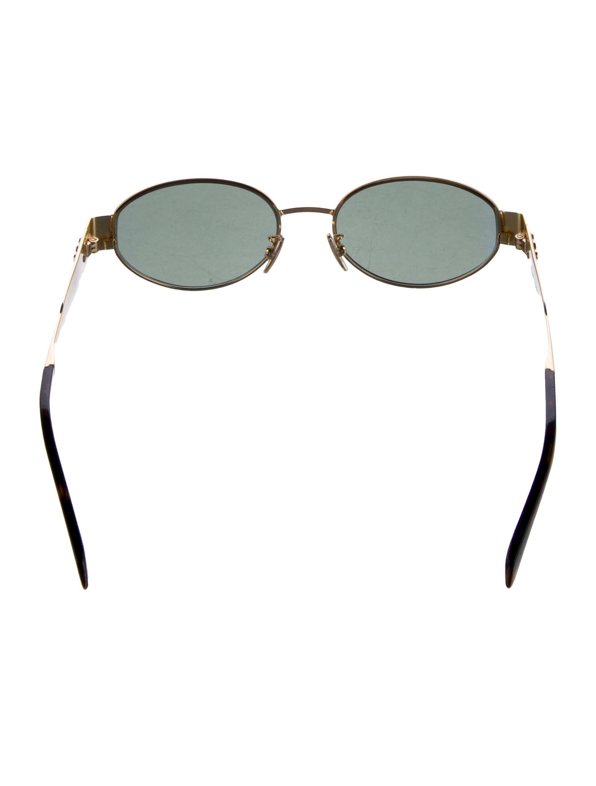 Celine Round Tinted Sunglasses