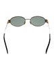 Celine Round Tinted Sunglasses