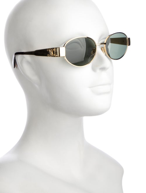 Celine Round Tinted Sunglasses