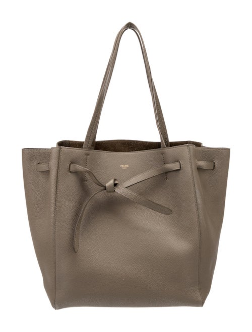 Celine Small Leather Cabas Phantom w/Belt