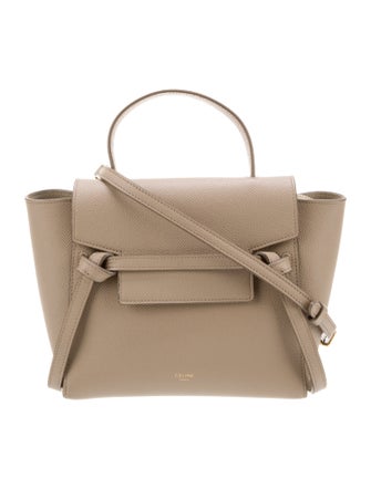 Celine Leather Belt Bag Nano 2022