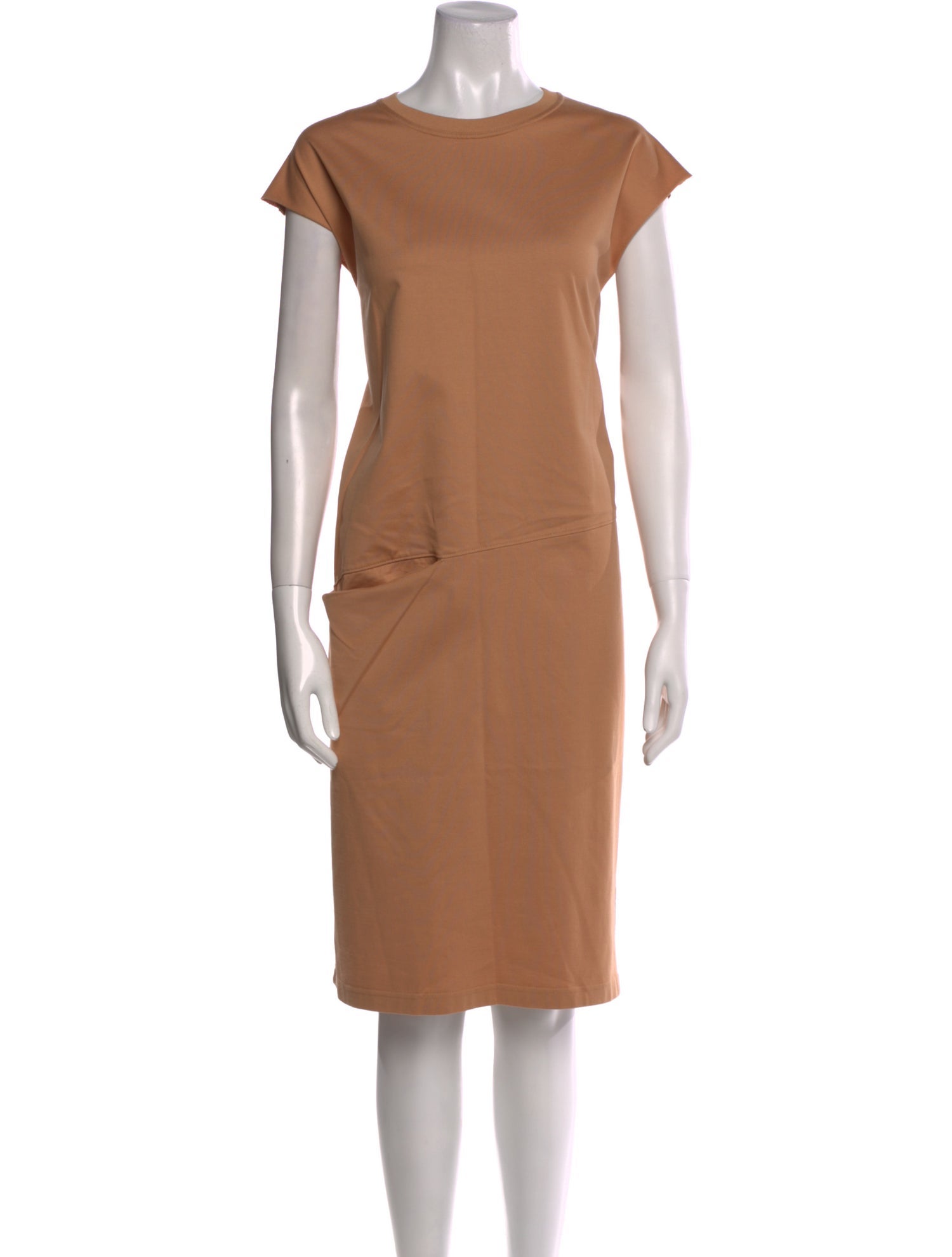 Celine Bateau Neckline Midi Length Dress