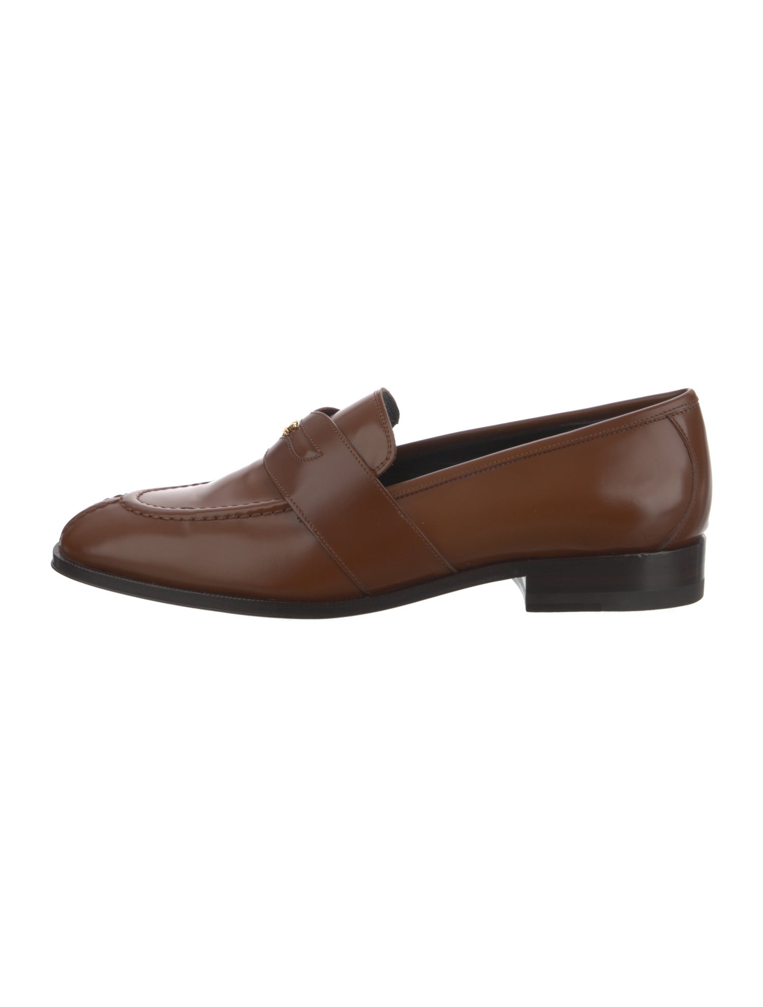 Celine Leather Dress Loafers