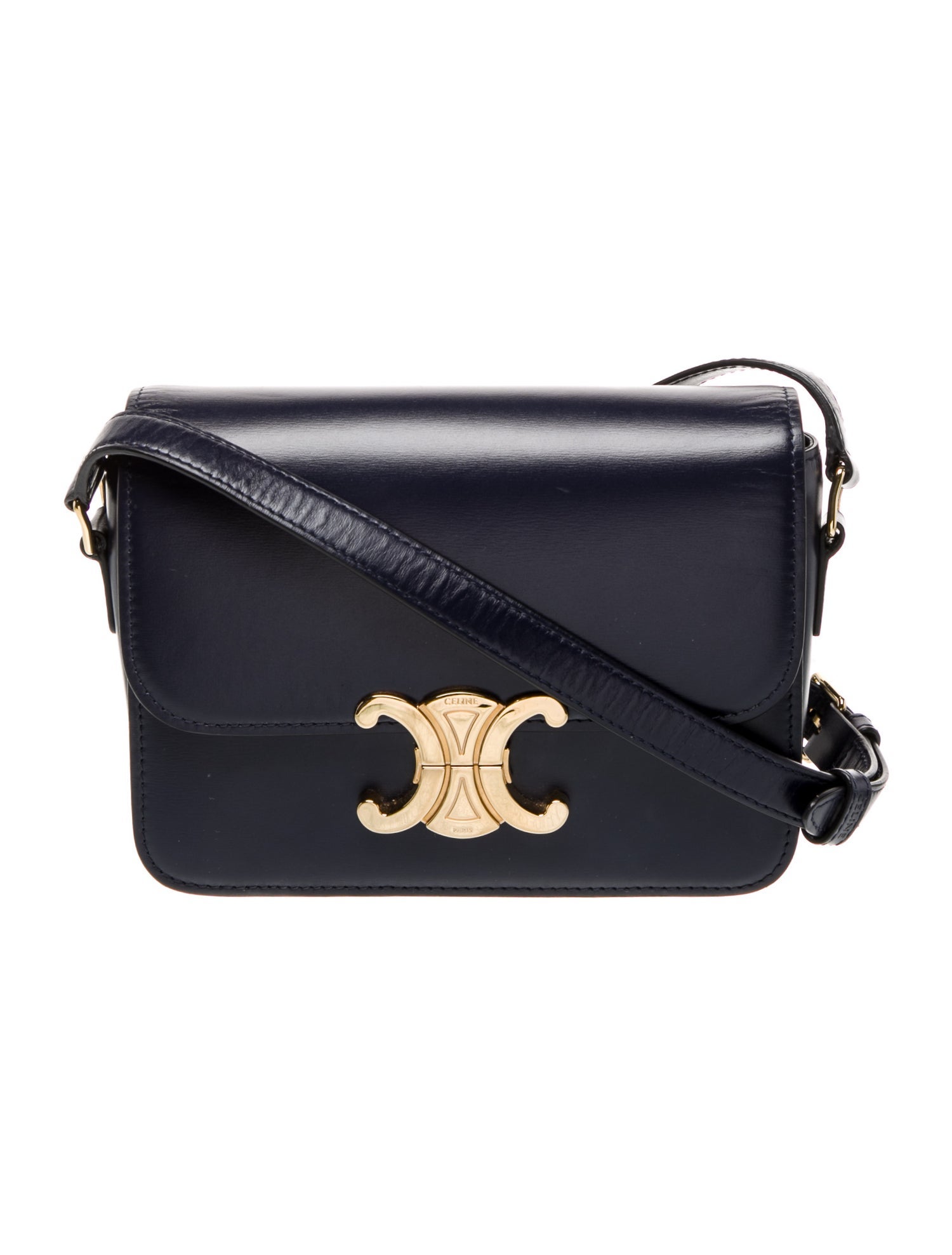 Celine Leather Triomphe Teen