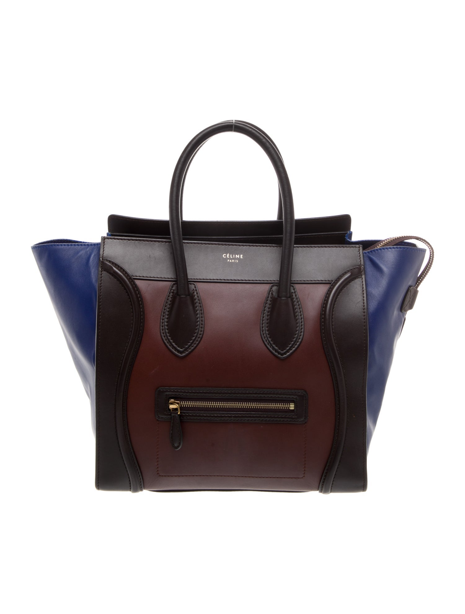 Celine Leather Luggage Mini