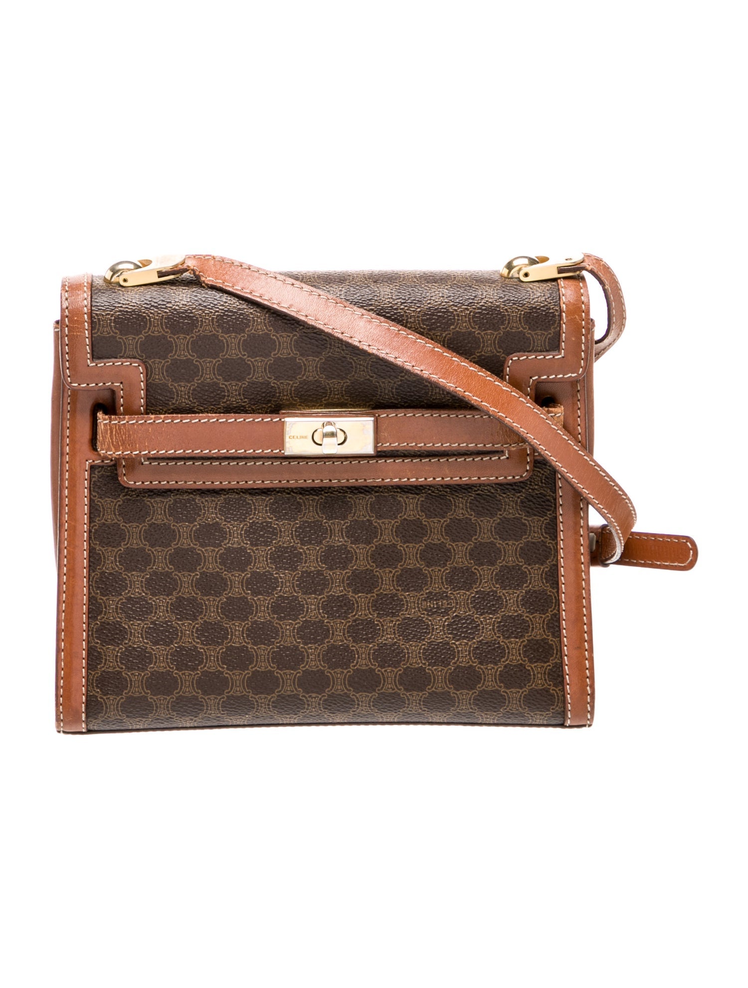 Celine Triomphe Shoulder Bag Vintage