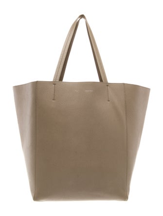 Celine Leather Vertical Cabas Phantom