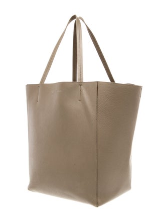 Celine Leather Vertical Cabas Phantom