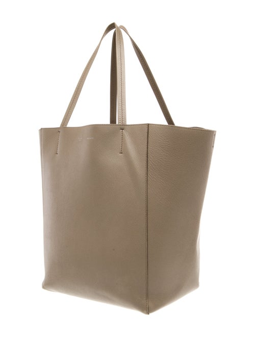 Celine Leather Vertical Cabas Phantom