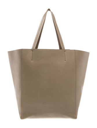 Celine Leather Vertical Cabas Phantom