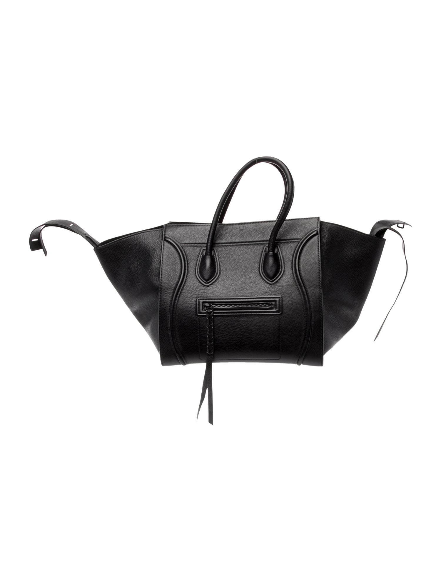 Celine Leather Luggage Phantom Medium