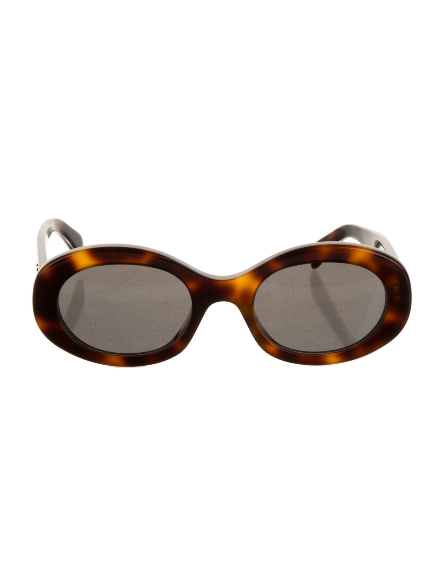 Celine Round Mirrored Sunglasses