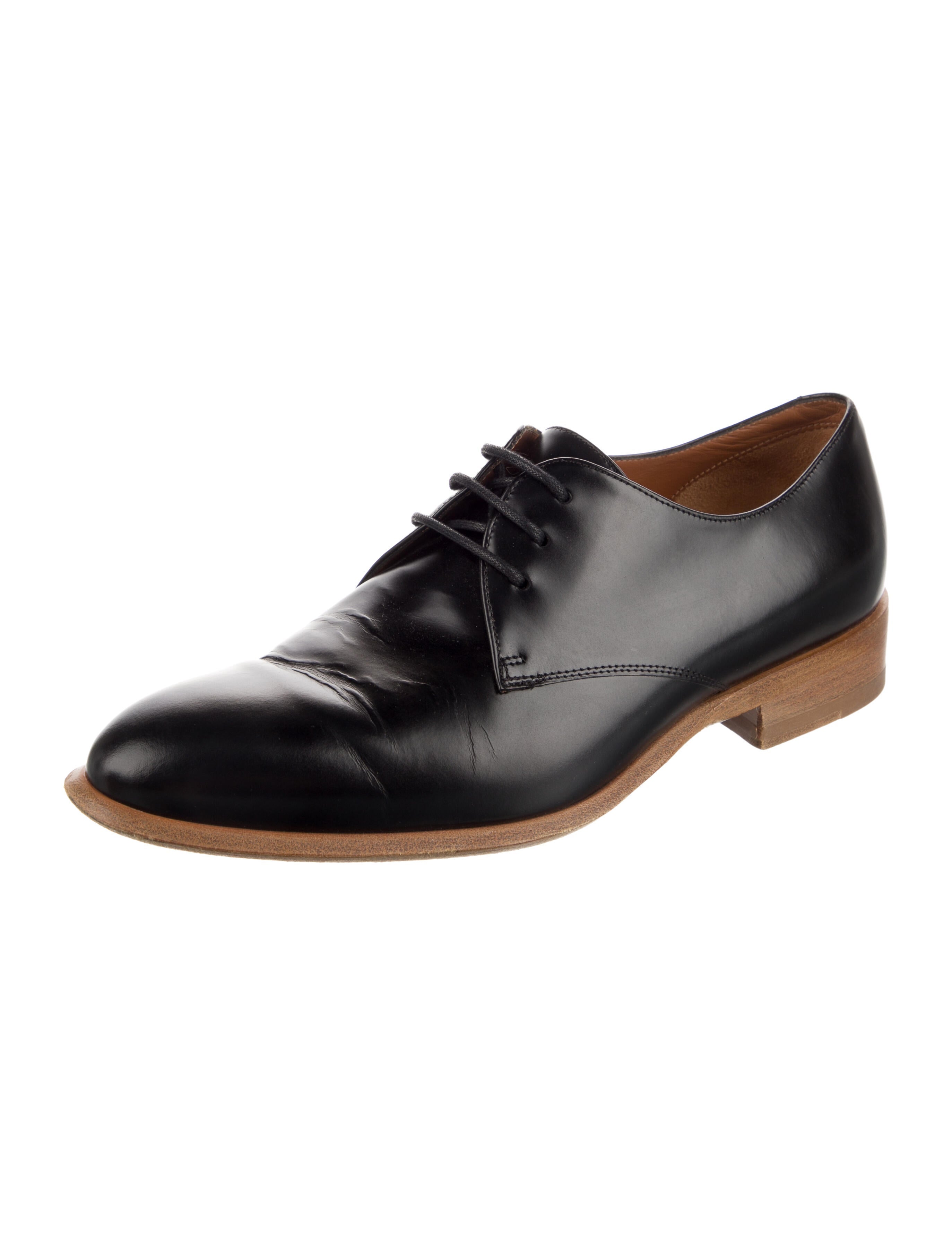 Celine Leather Oxfords