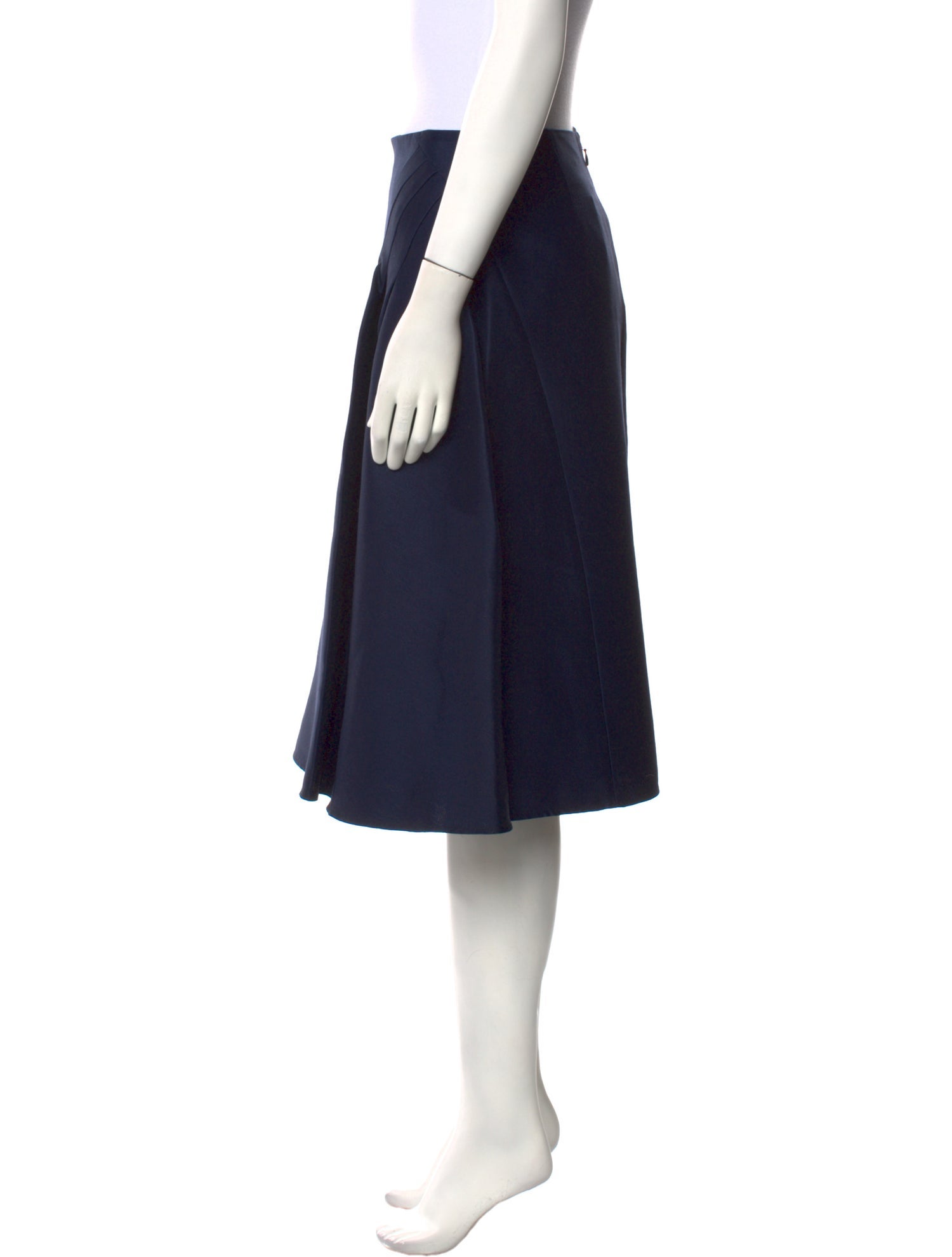 Celine Wool Knee-Length Skirt