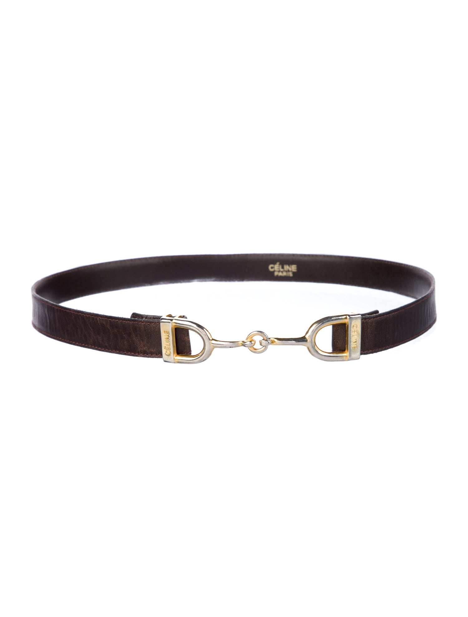 Celine Vintage Skinny Waist Belt