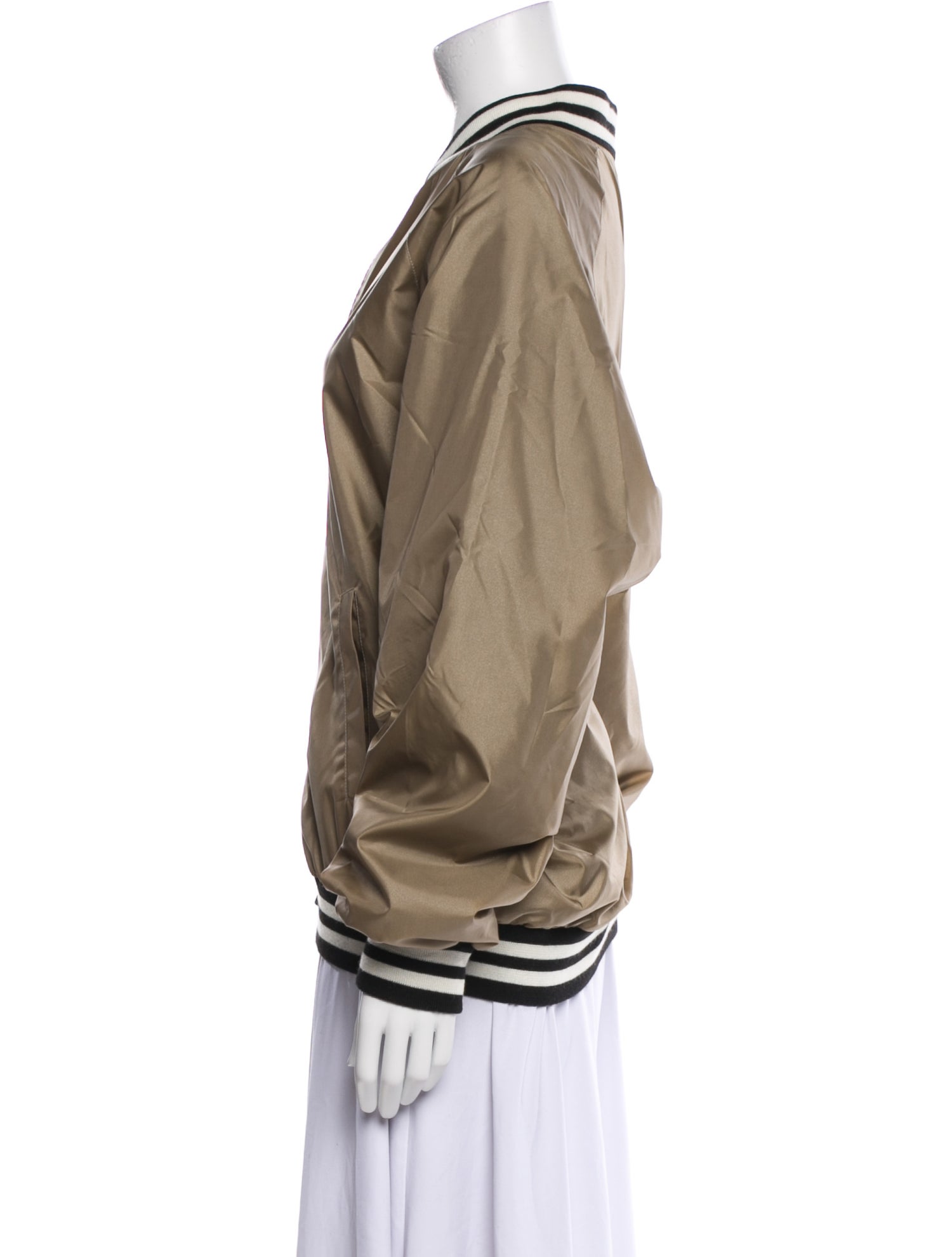 Celine Striped Bomber Jacket w/ Tags