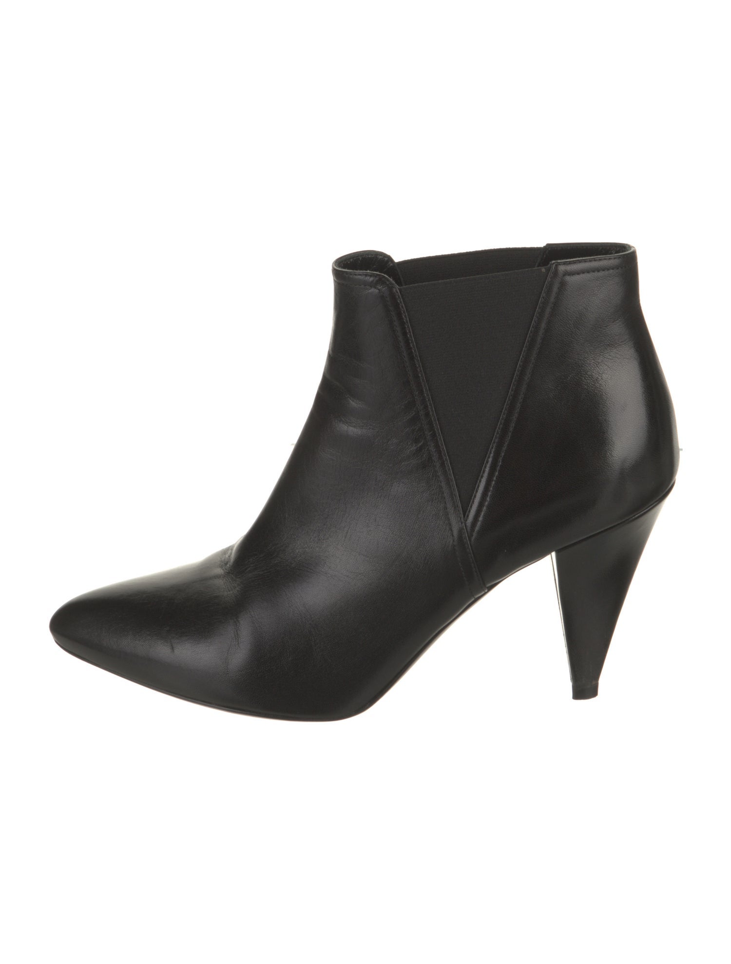 Celine Leather Chelsea Boots