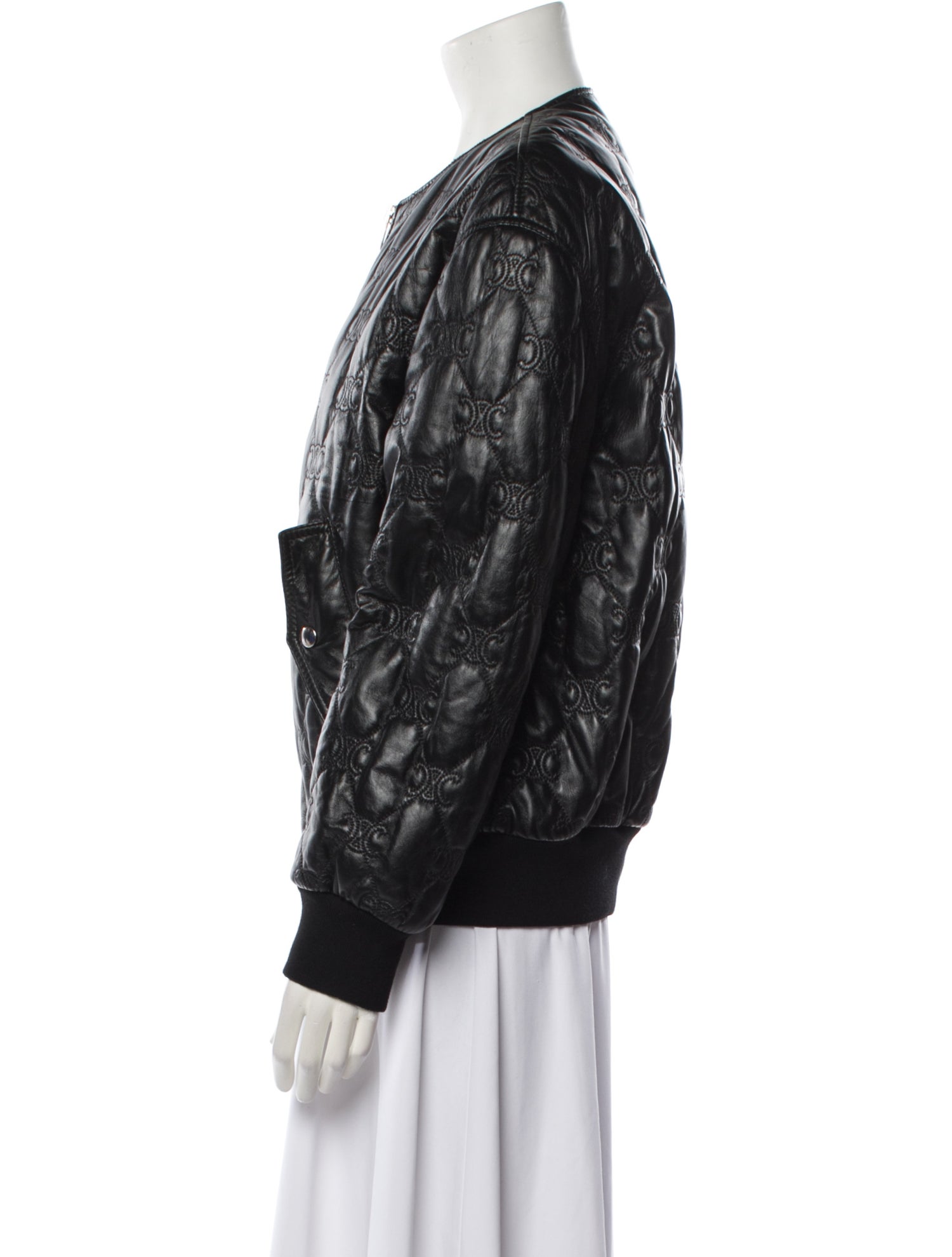 Celine 2024 Triomphe Bomber Jacket