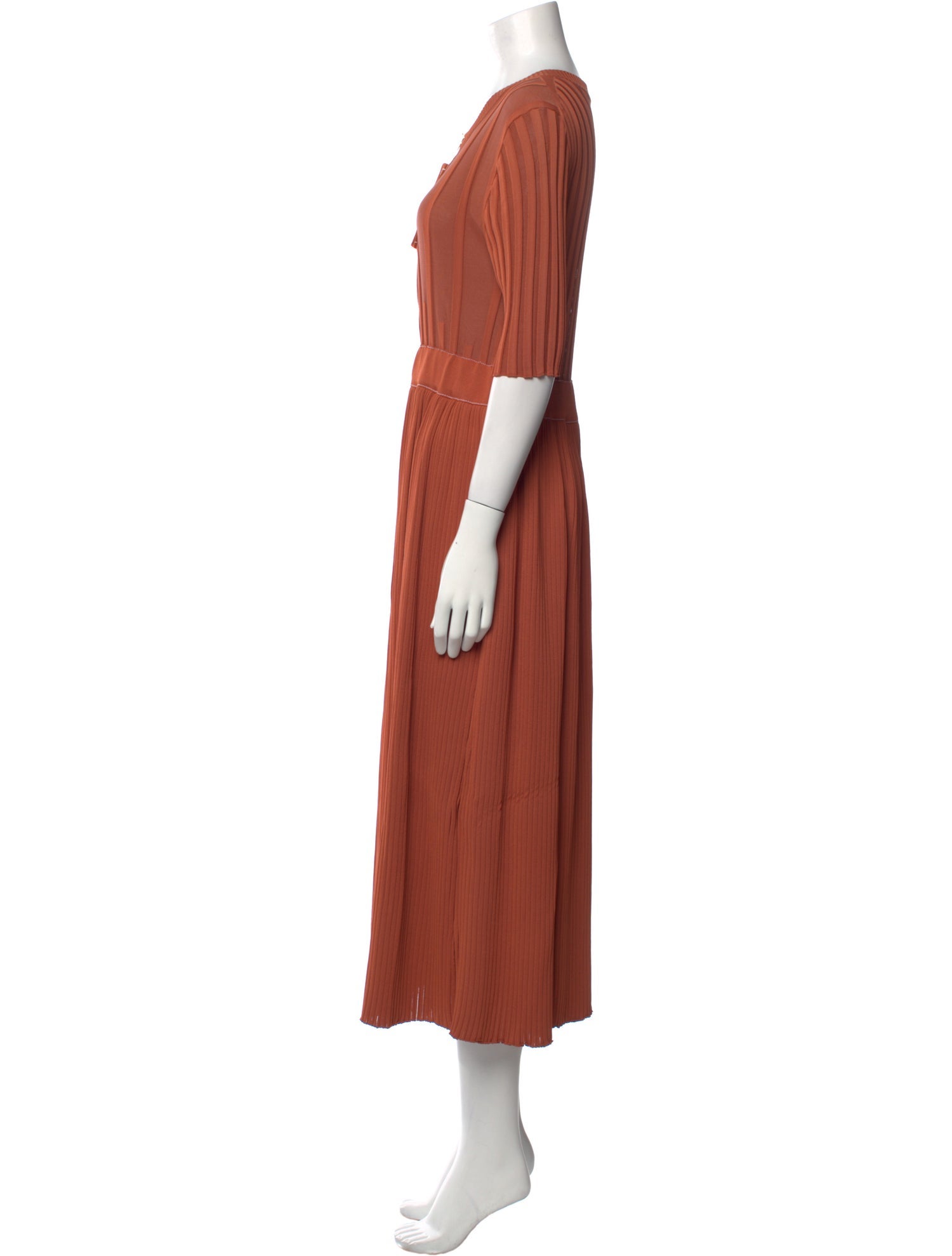 Celine Silk Long Dress