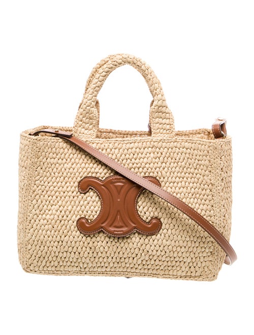 Celine Raffia Cabas Thais Small 2023