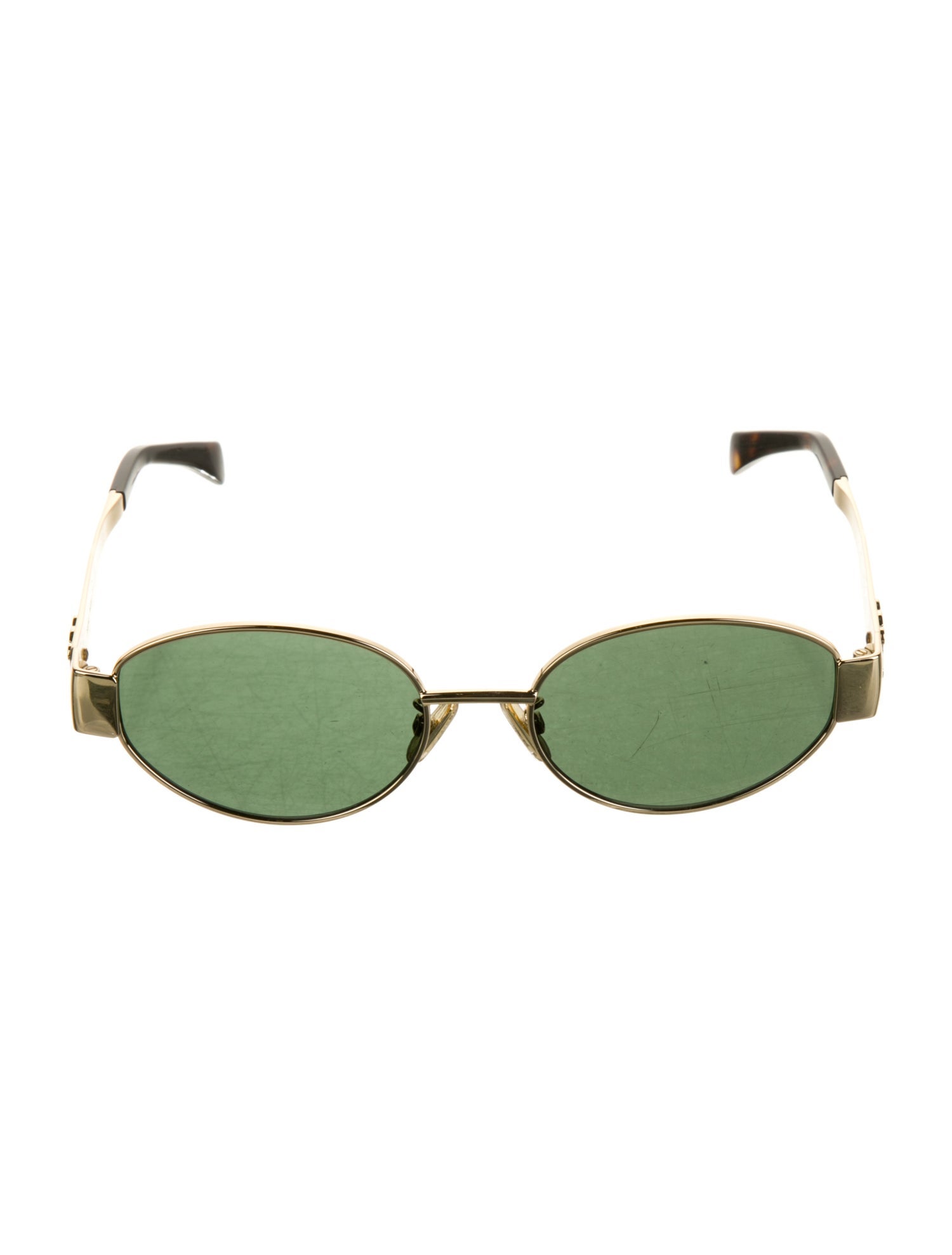 Celine Round Tinted Sunglasses