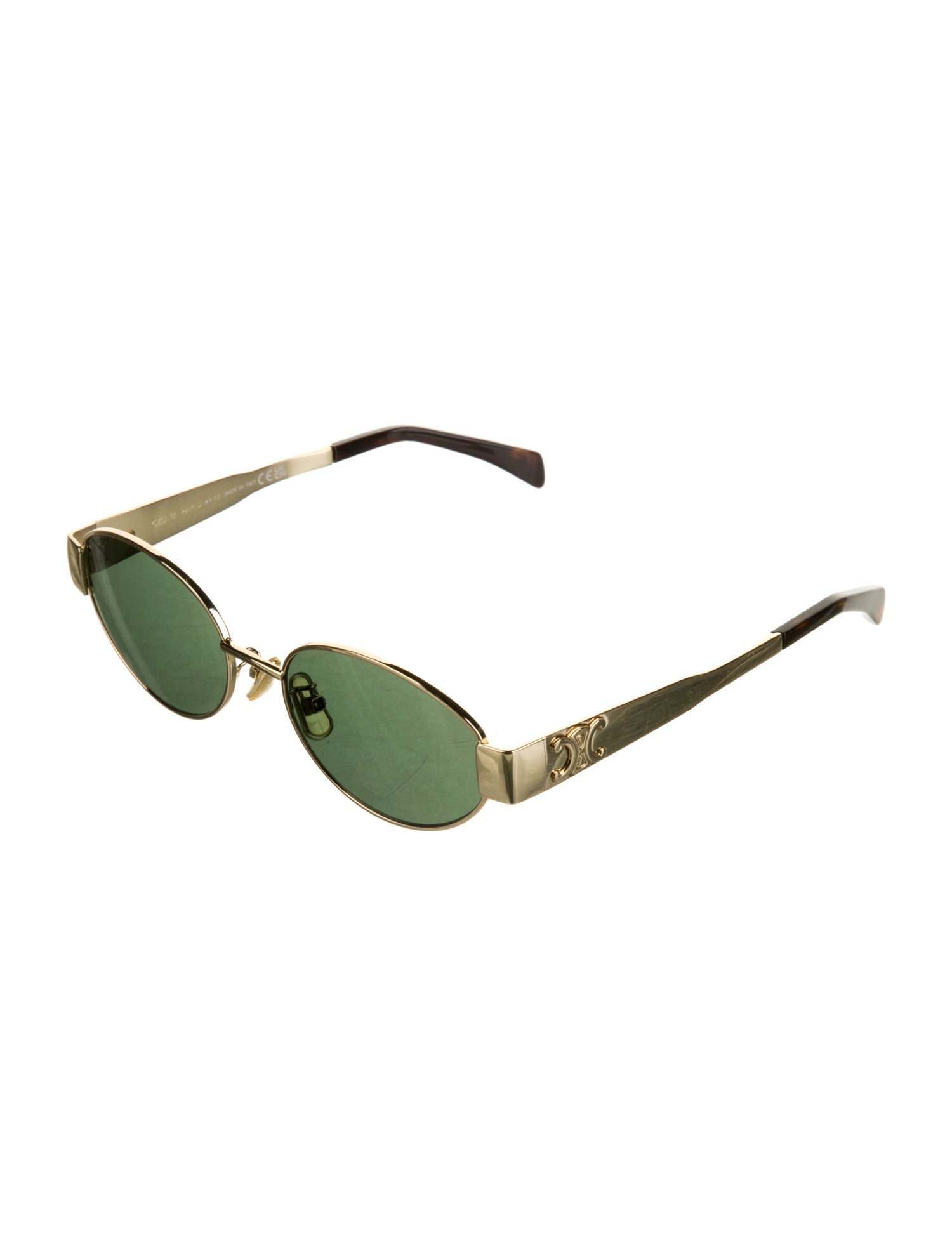 Celine Round Tinted Sunglasses