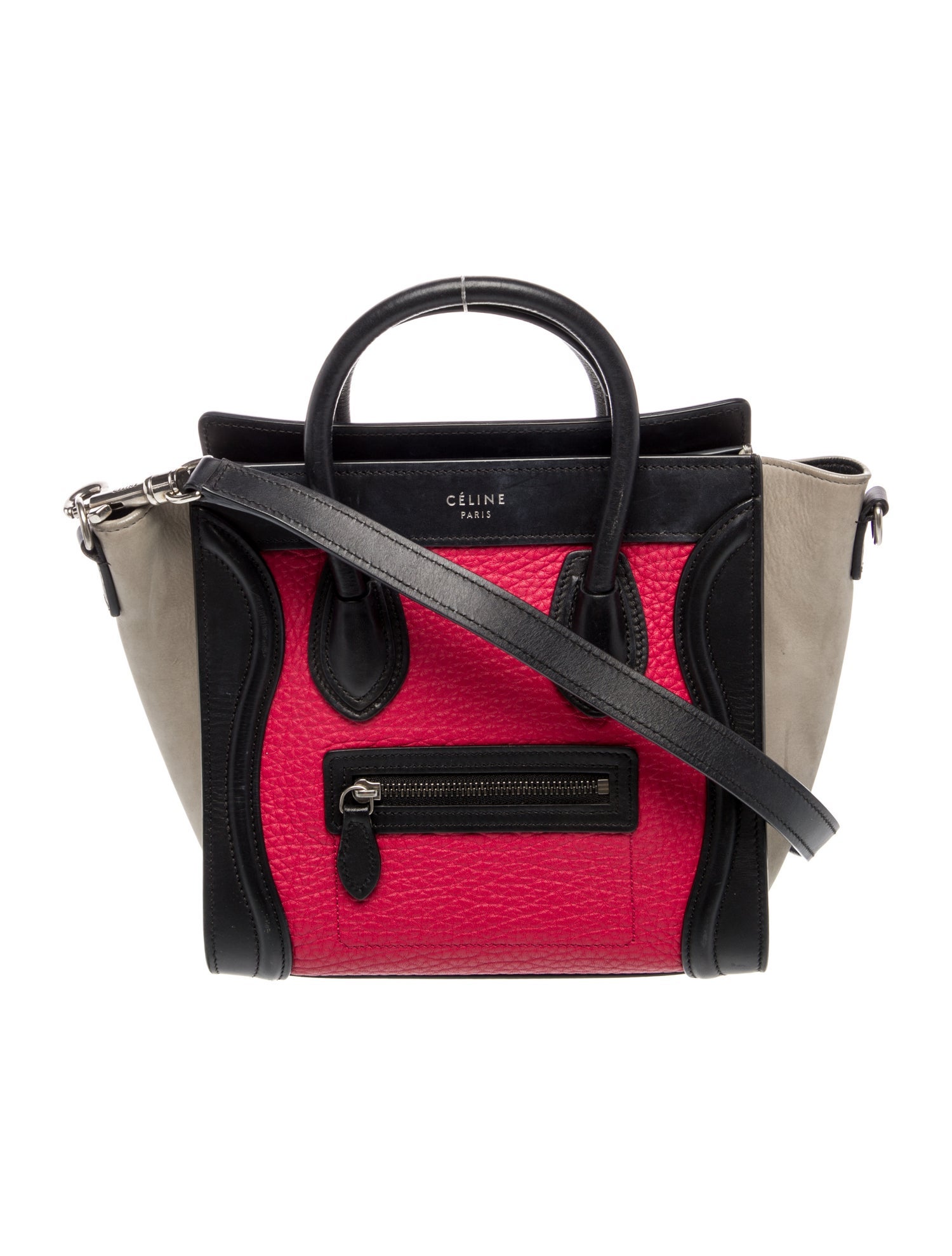 Celine Leather Luggage Mini