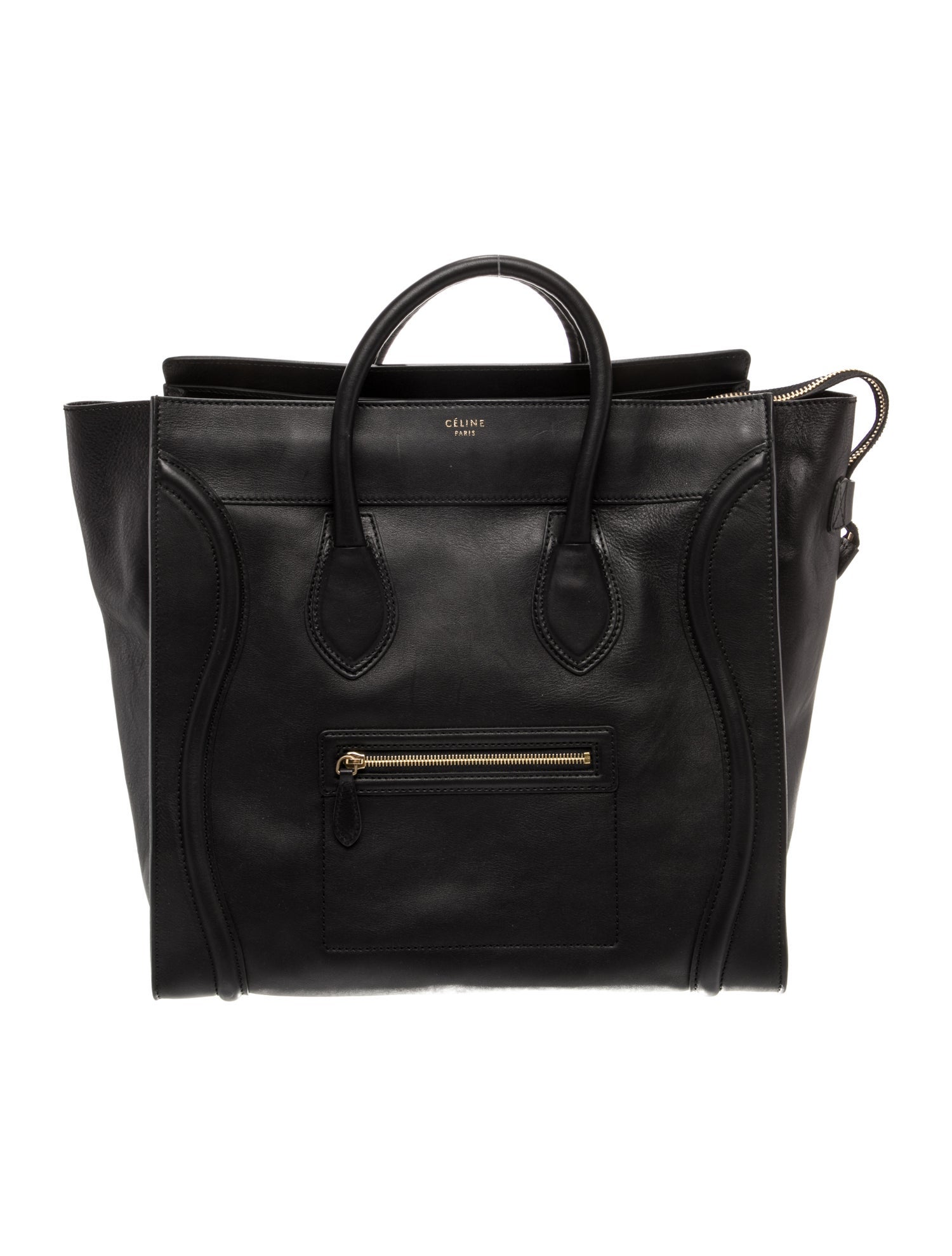 Celine Leather Luggage Medium