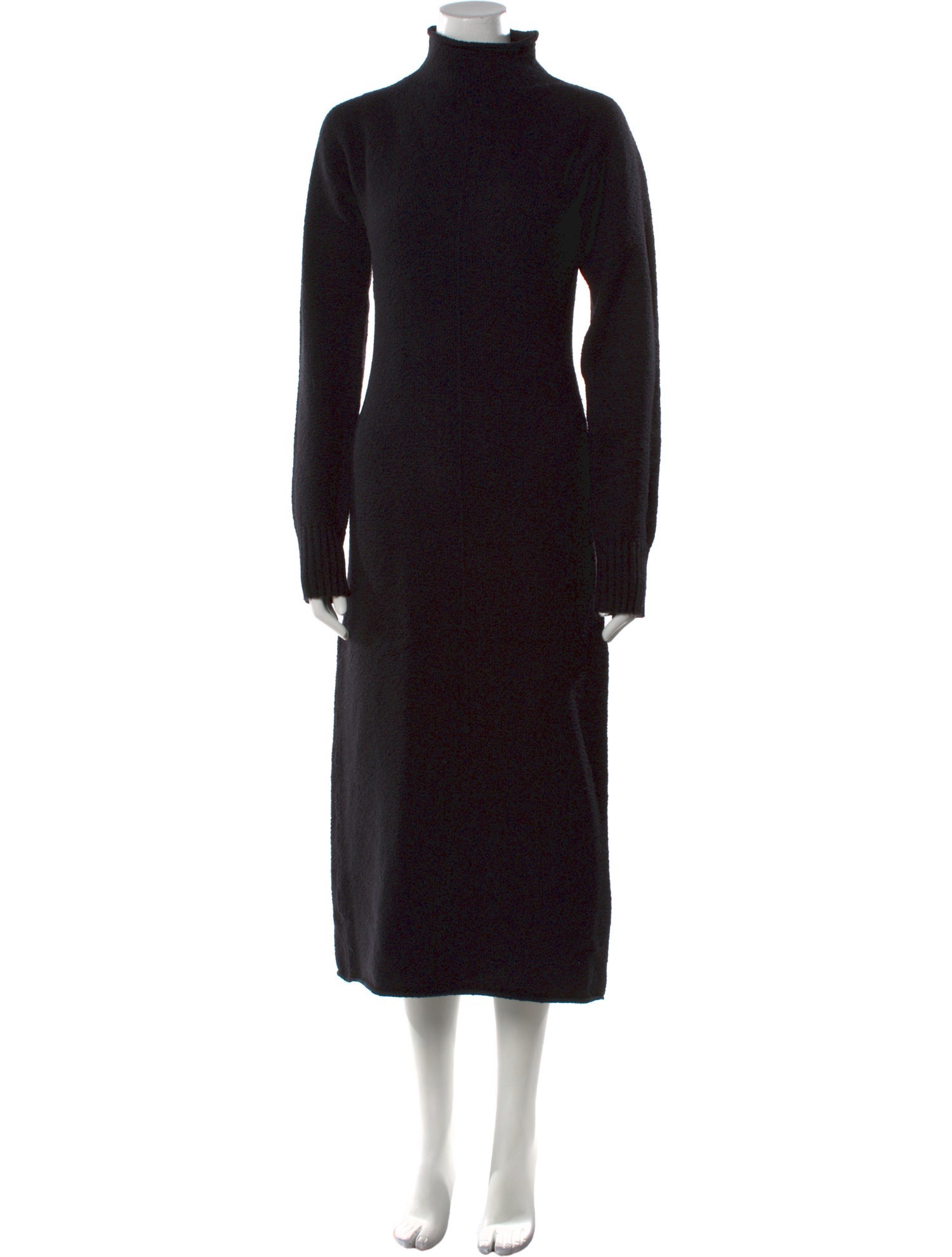 Celine Turtleneck Long Sleeve Midi Length Dress