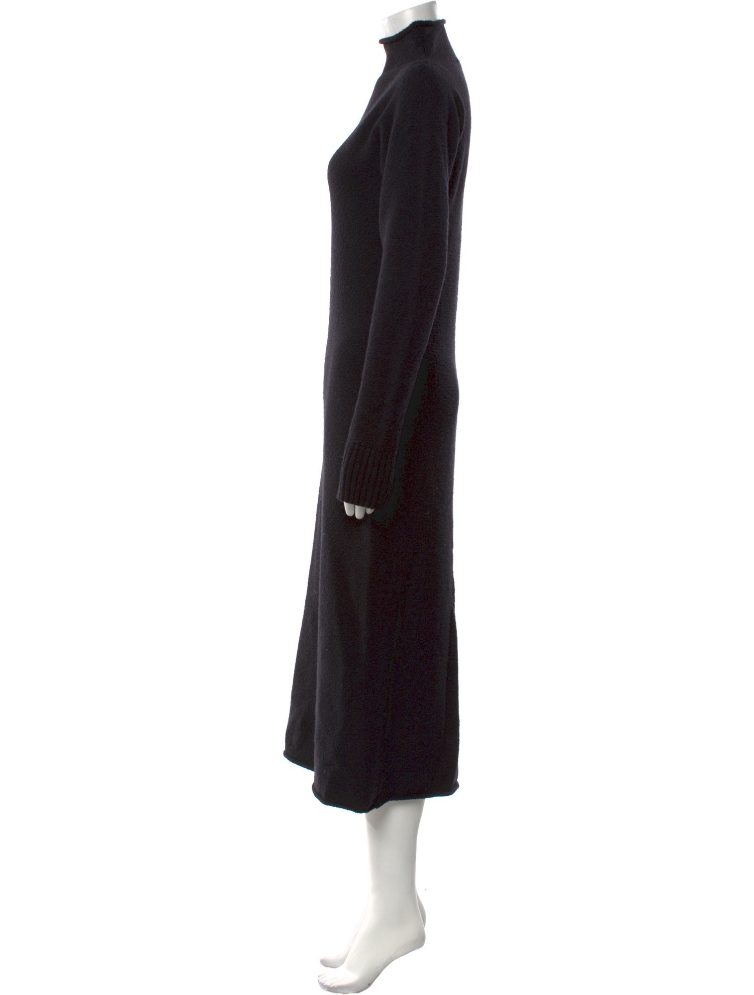 Celine Turtleneck Long Sleeve Midi Length Dress