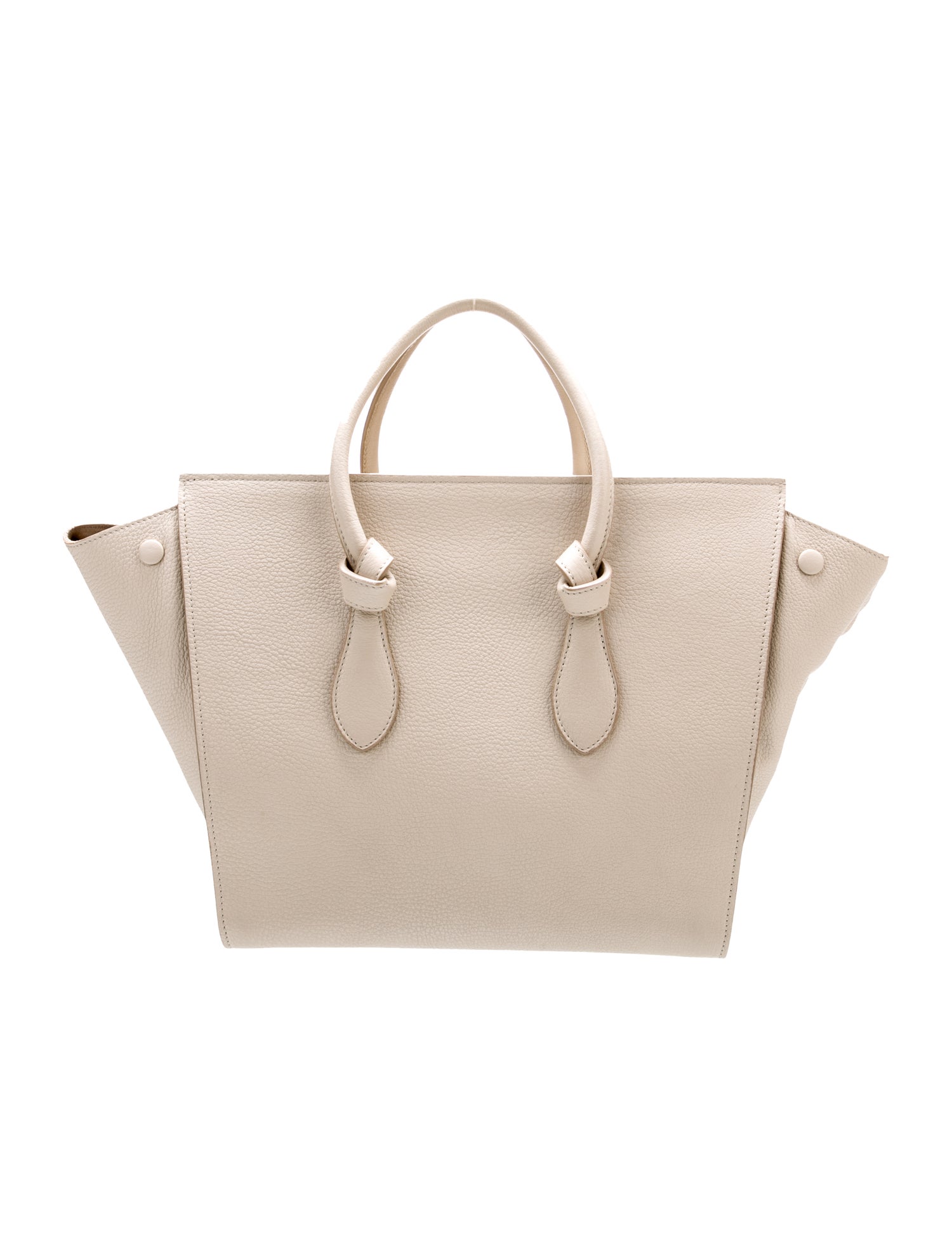 Celine Leather Tie Tote Mini