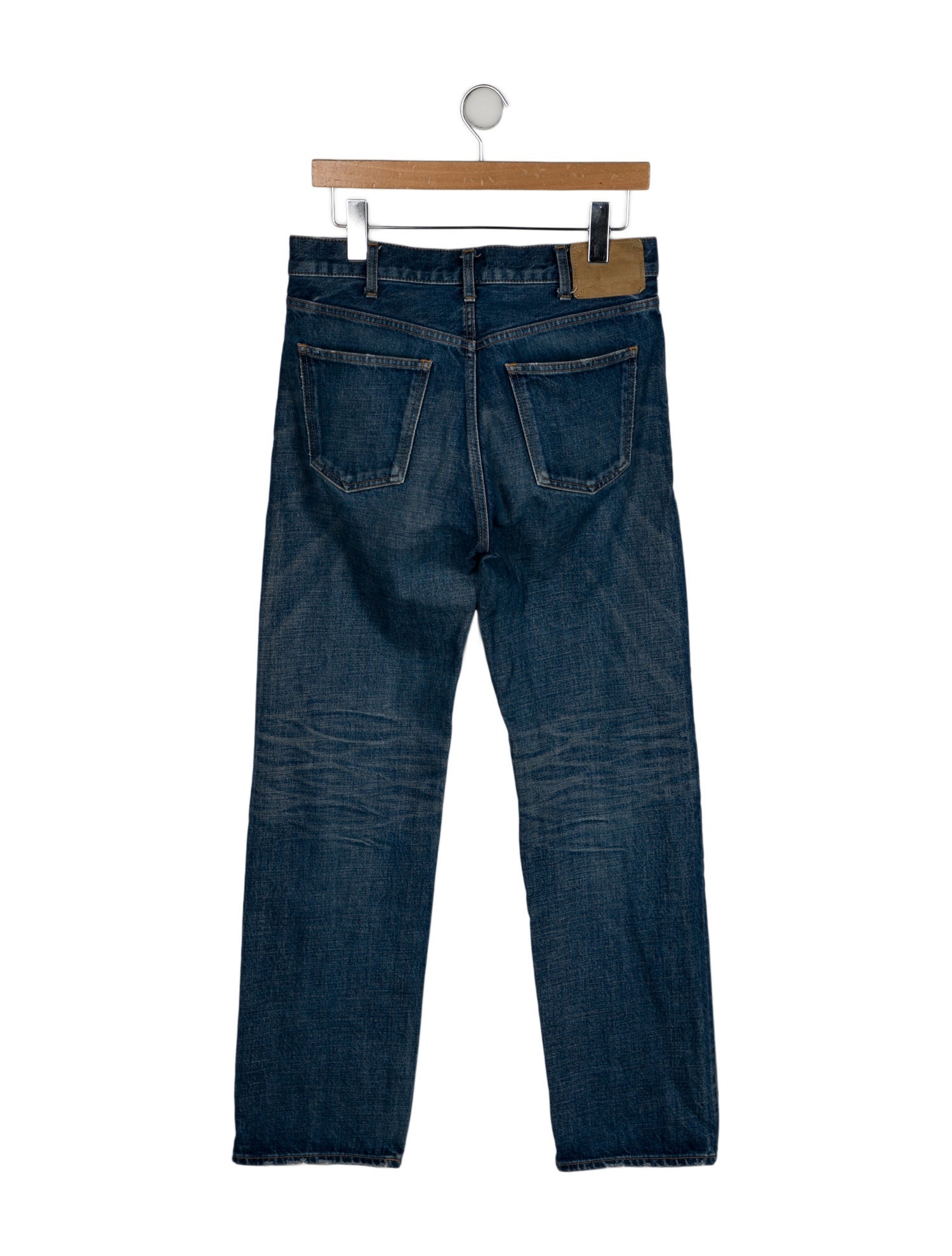 Celine Mid-Rise Straight Leg Jeans