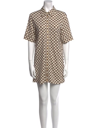 Celine Wool Mini Dress