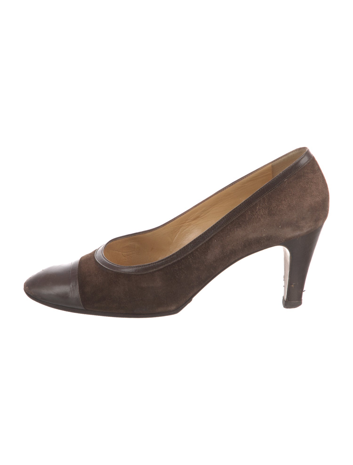 Celine Vintage Suede Pumps