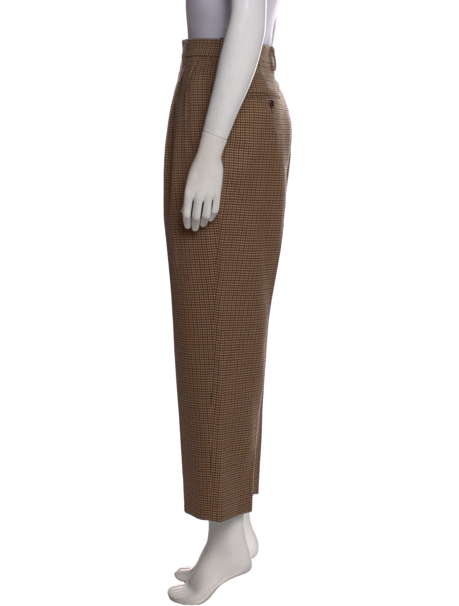 Celine Wool Straight Leg Pants