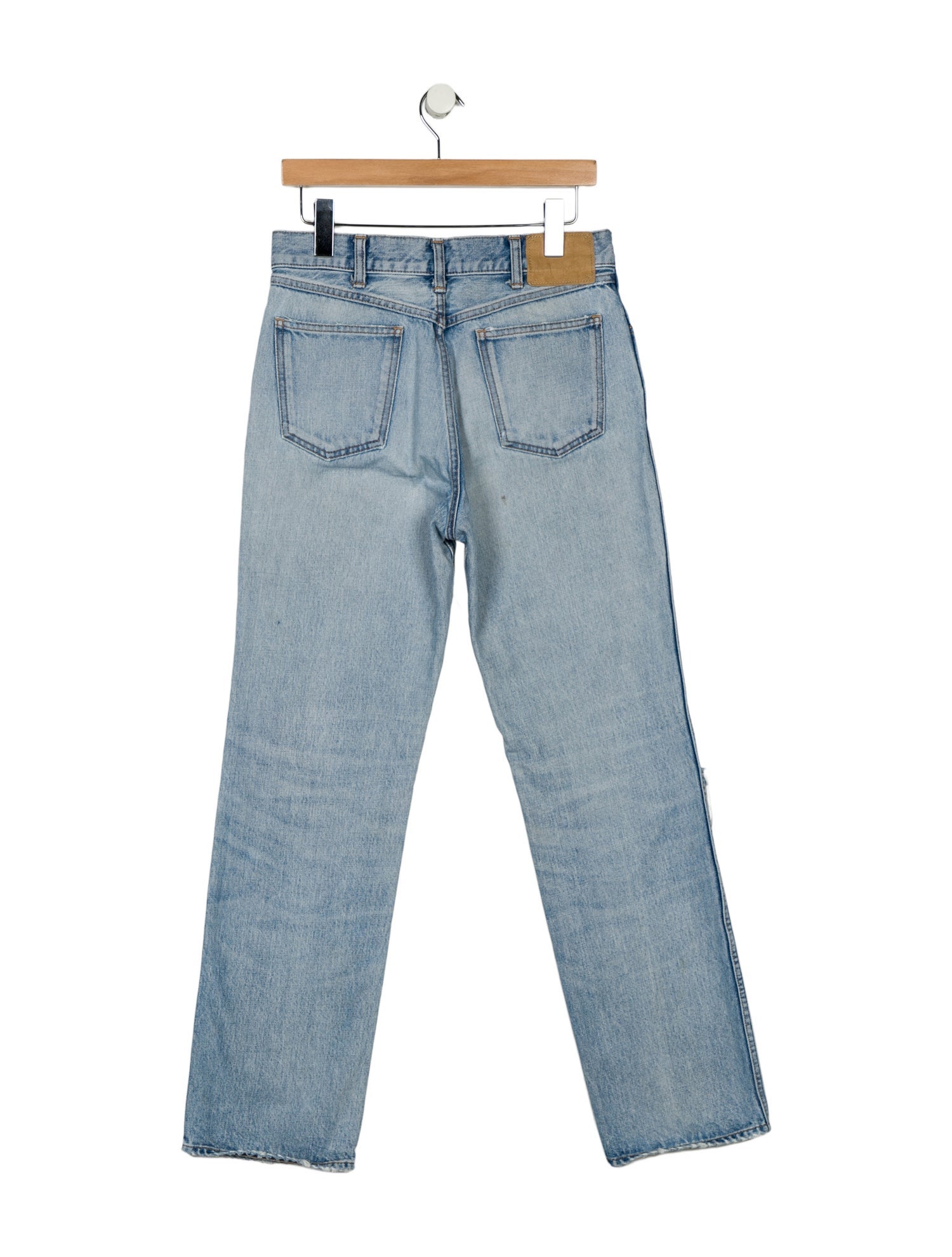 Celine High-Rise Straight Leg Jeans