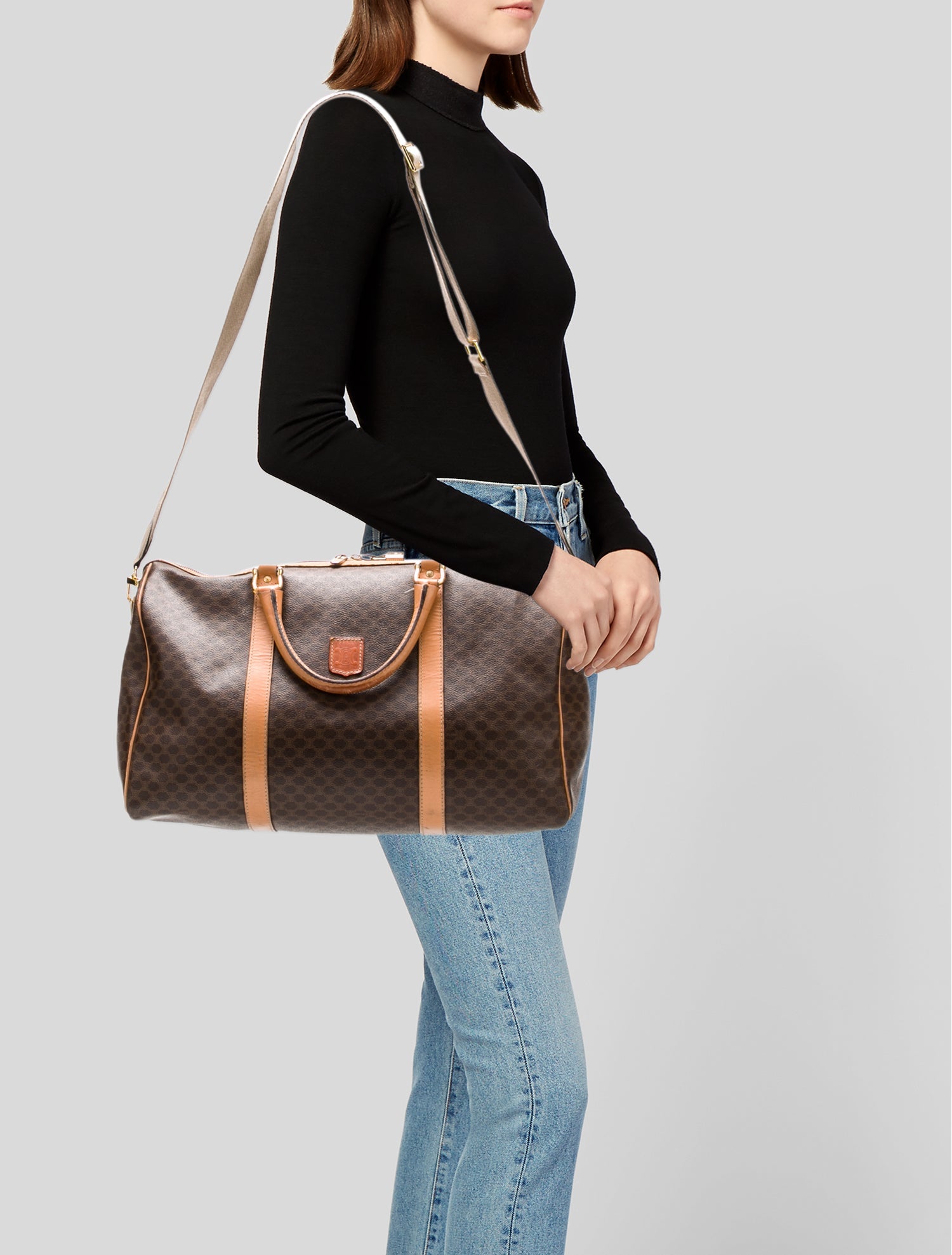 Celine Macadam Boston Bag