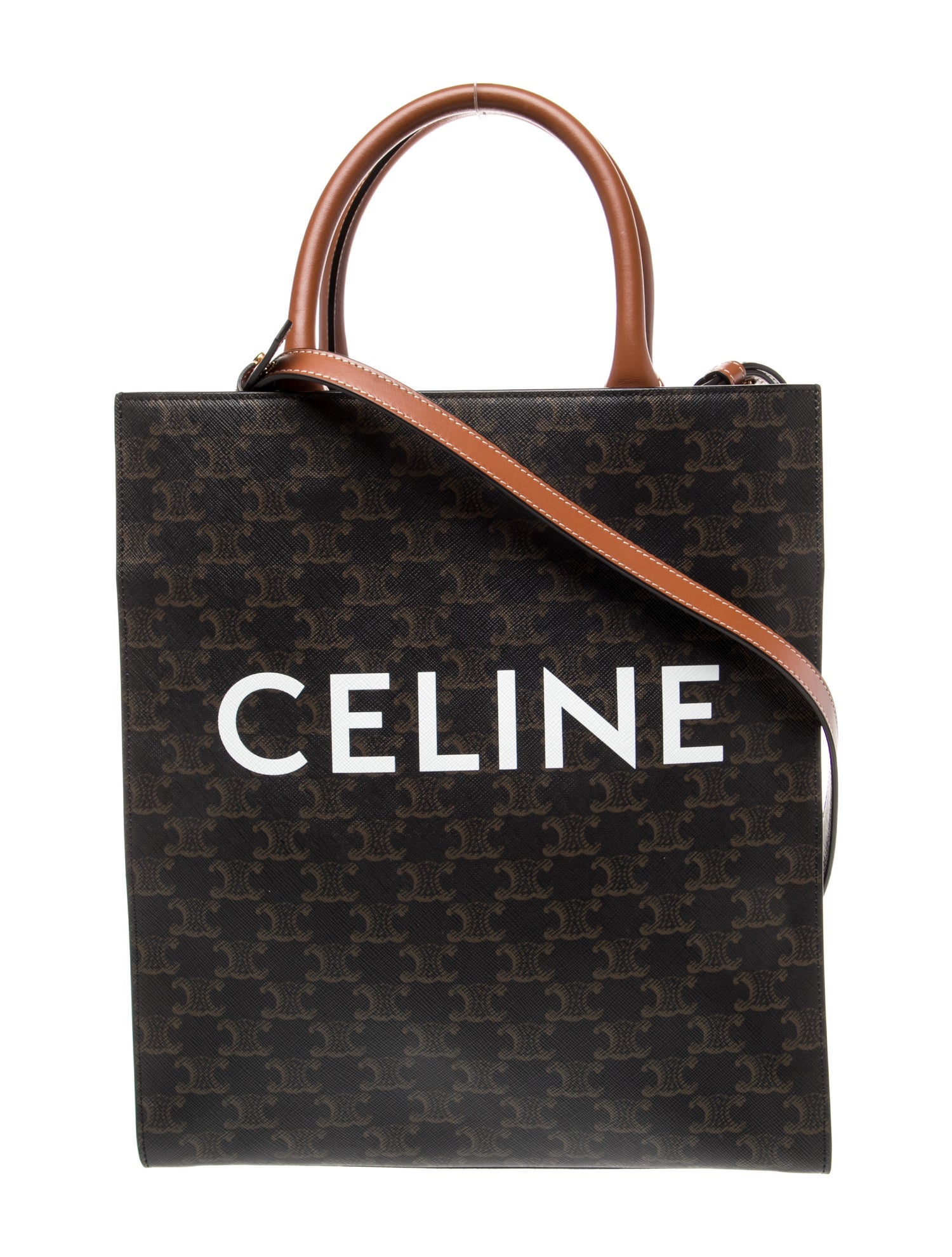 Celine Triomphe Vertical Cabas Small