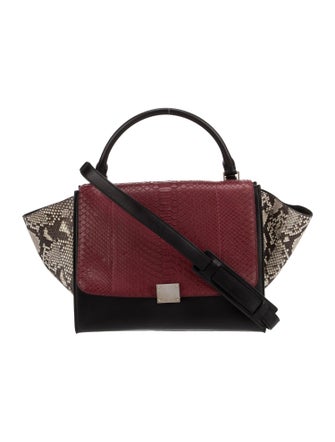 Celine Python Trapeze Medium